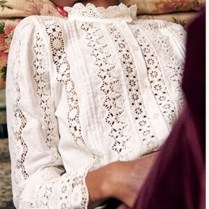 NWT: Sezane RYM SHIRT, size 38/M,  Ecru